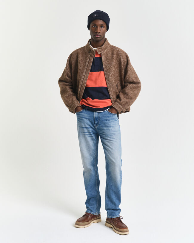 Block Striped Heavy Rugger