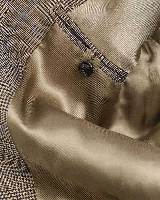 Regular Fit Glen Check Blazer