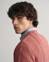 Linen Silk Crew Neck Sweater