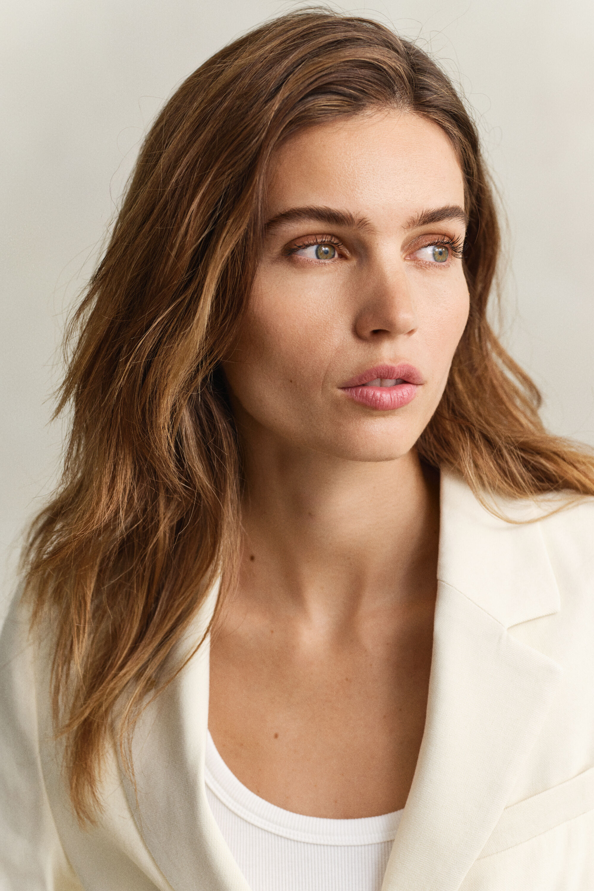 Linen Stretch Blazer