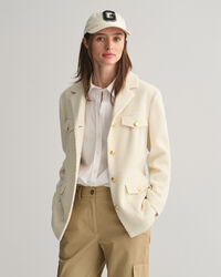 Slim Fit Textured Blazer Jacket