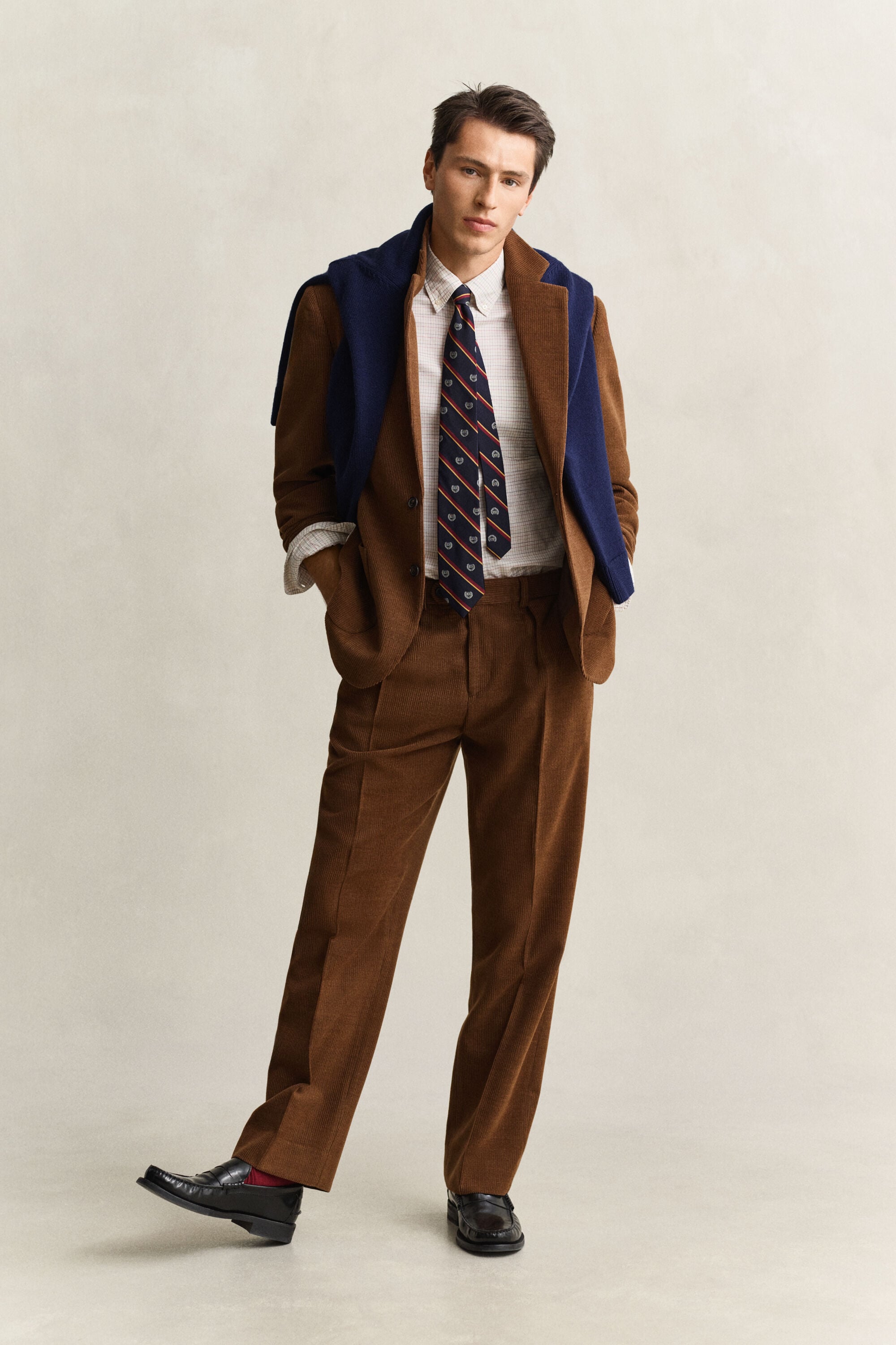 Gant x Yale Wool Corduroy Blazer