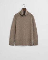 Soft Wool Cashmere Blend Turtleneck Sweater