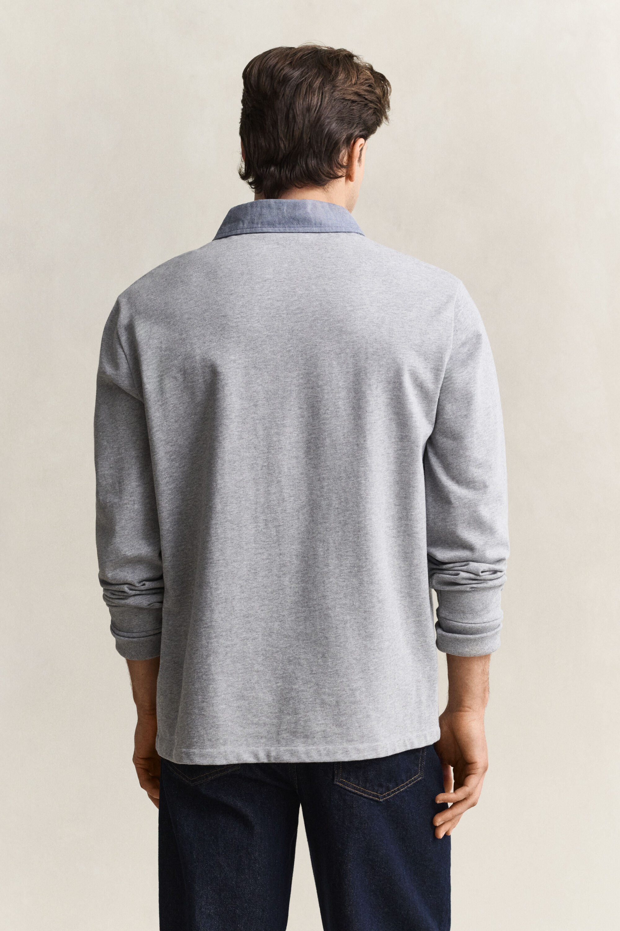 Chambray Collar Heavy Rugger