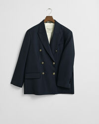 Oversized Wool Hopsack Blazer