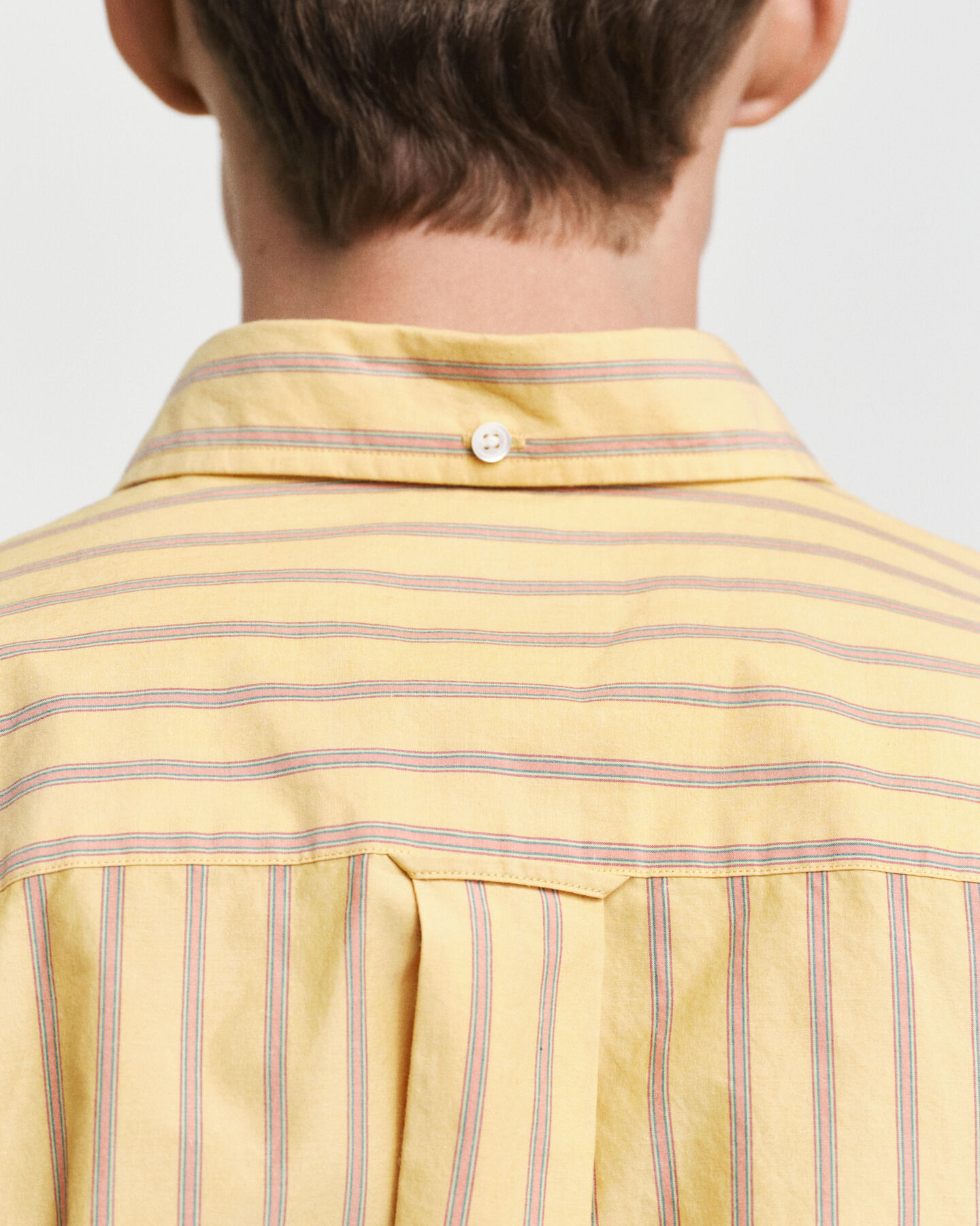 Relaxed Fit Striped Heritage Poplin Shirt