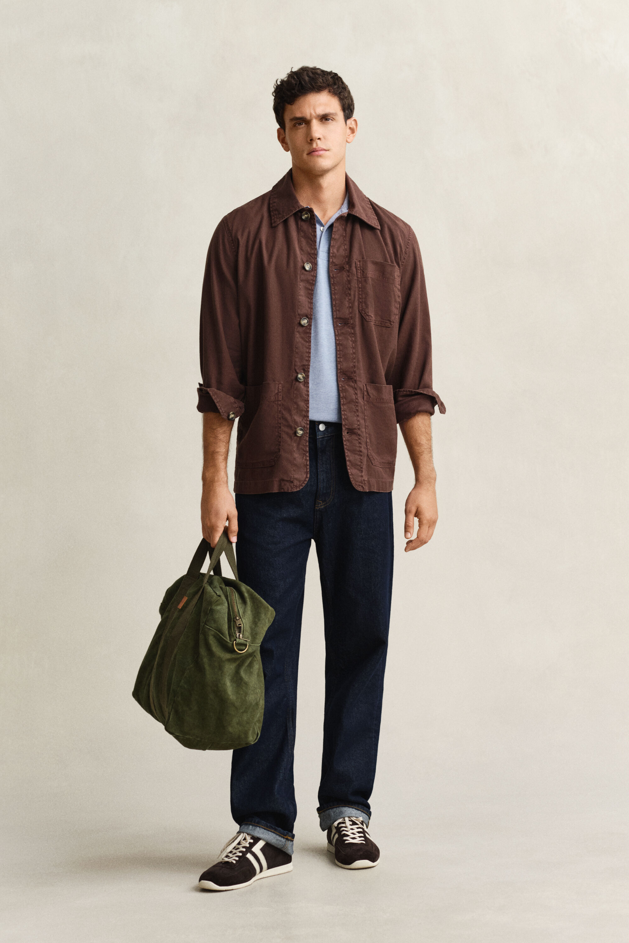 Two-Toned Polo Shirt