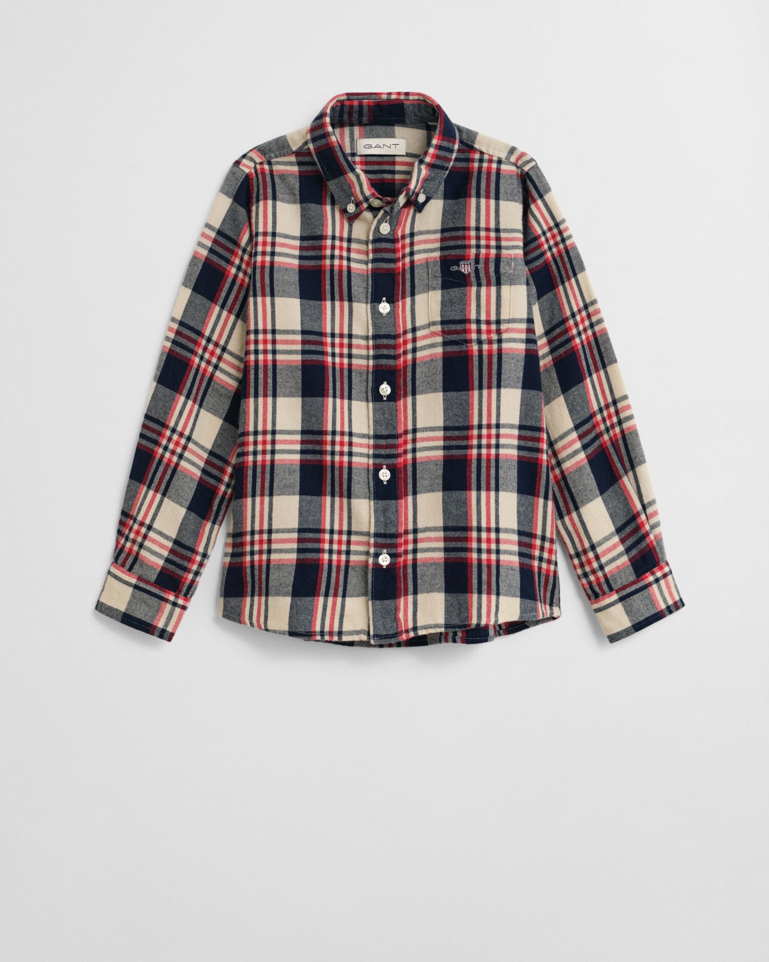 Kids Checked Flannel Shirt