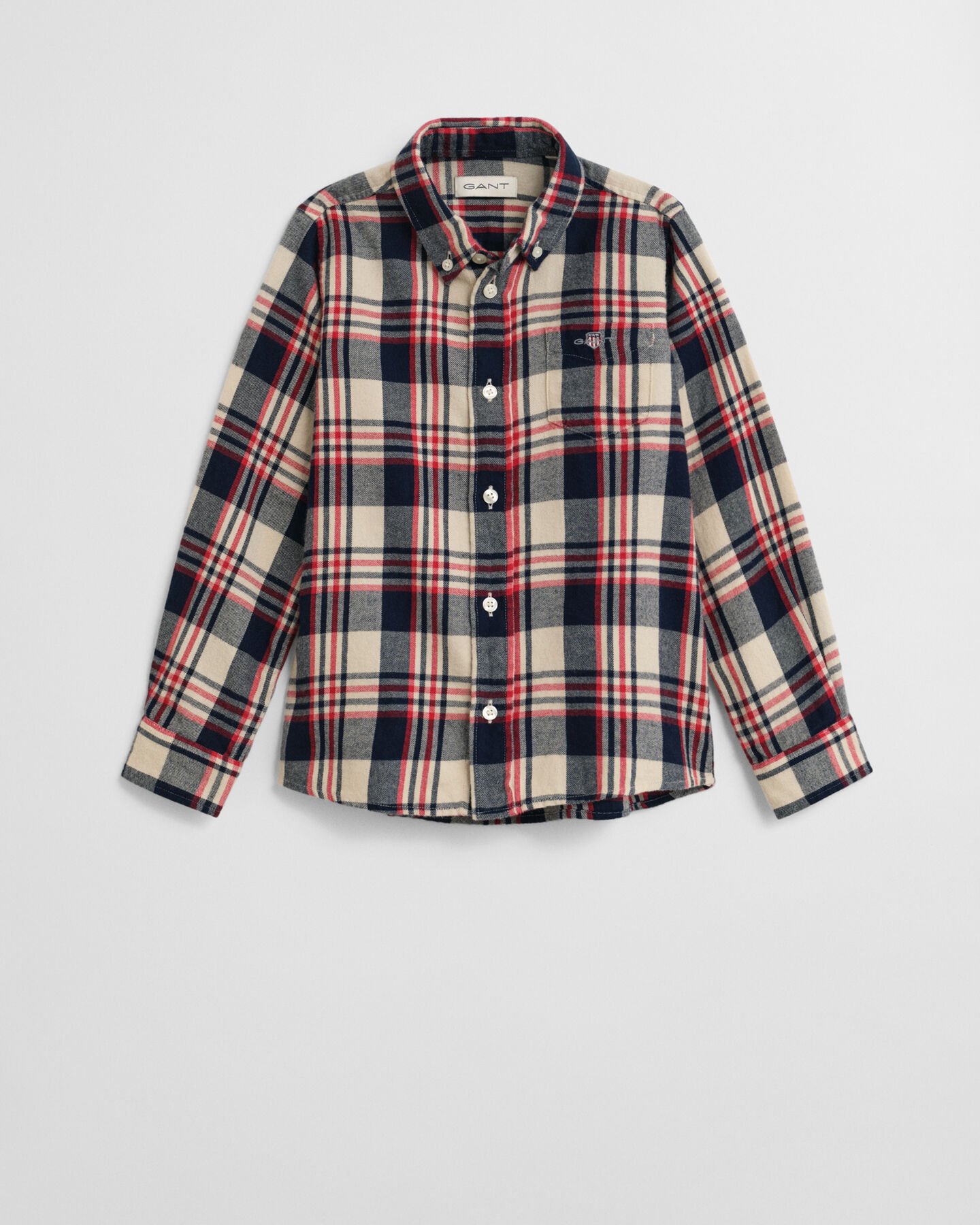 Kids Checked Flannel Shirt