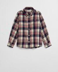Kids Checked Flannel Shirt