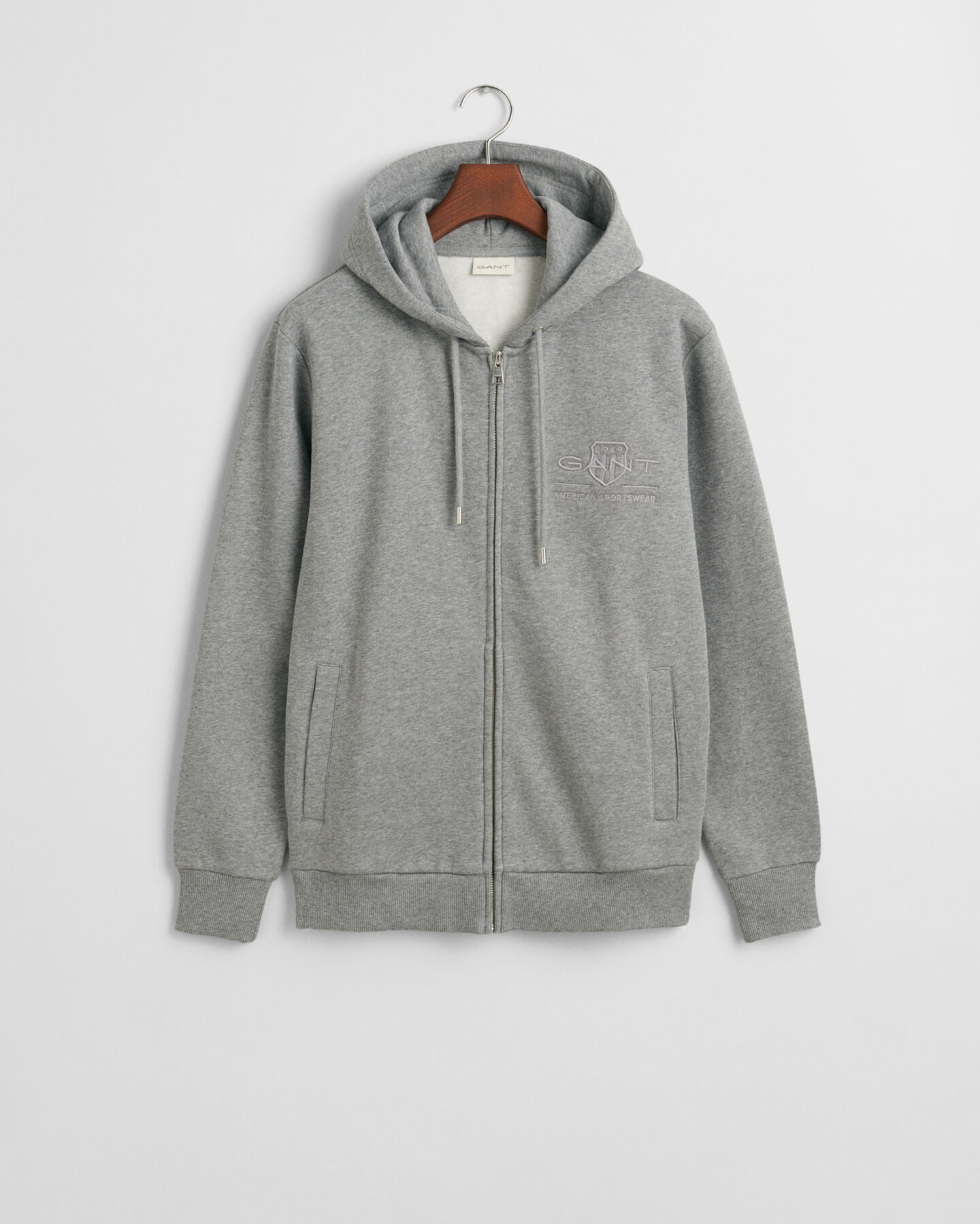 Tonal Archive Shield Zip Hoodie