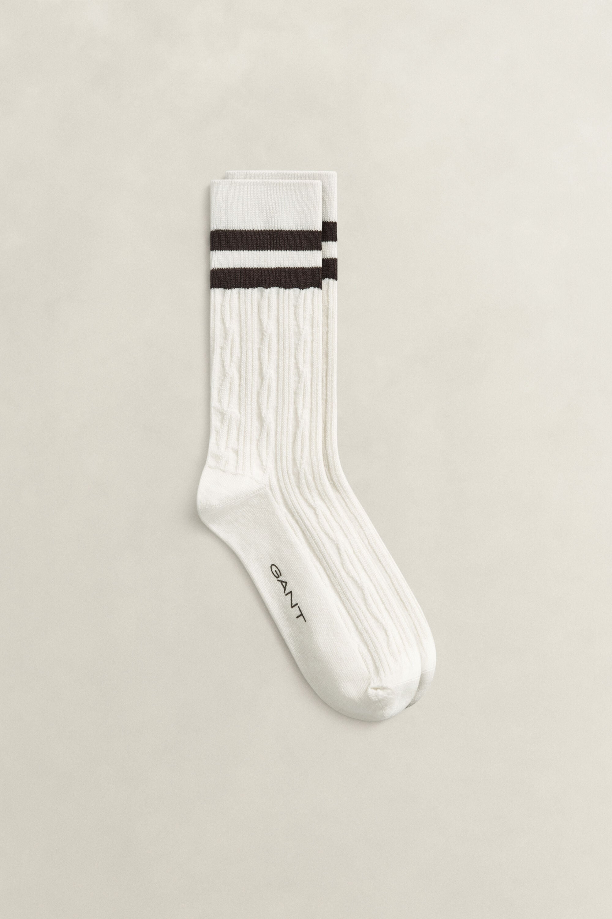 Cable Knit Sport Socks
