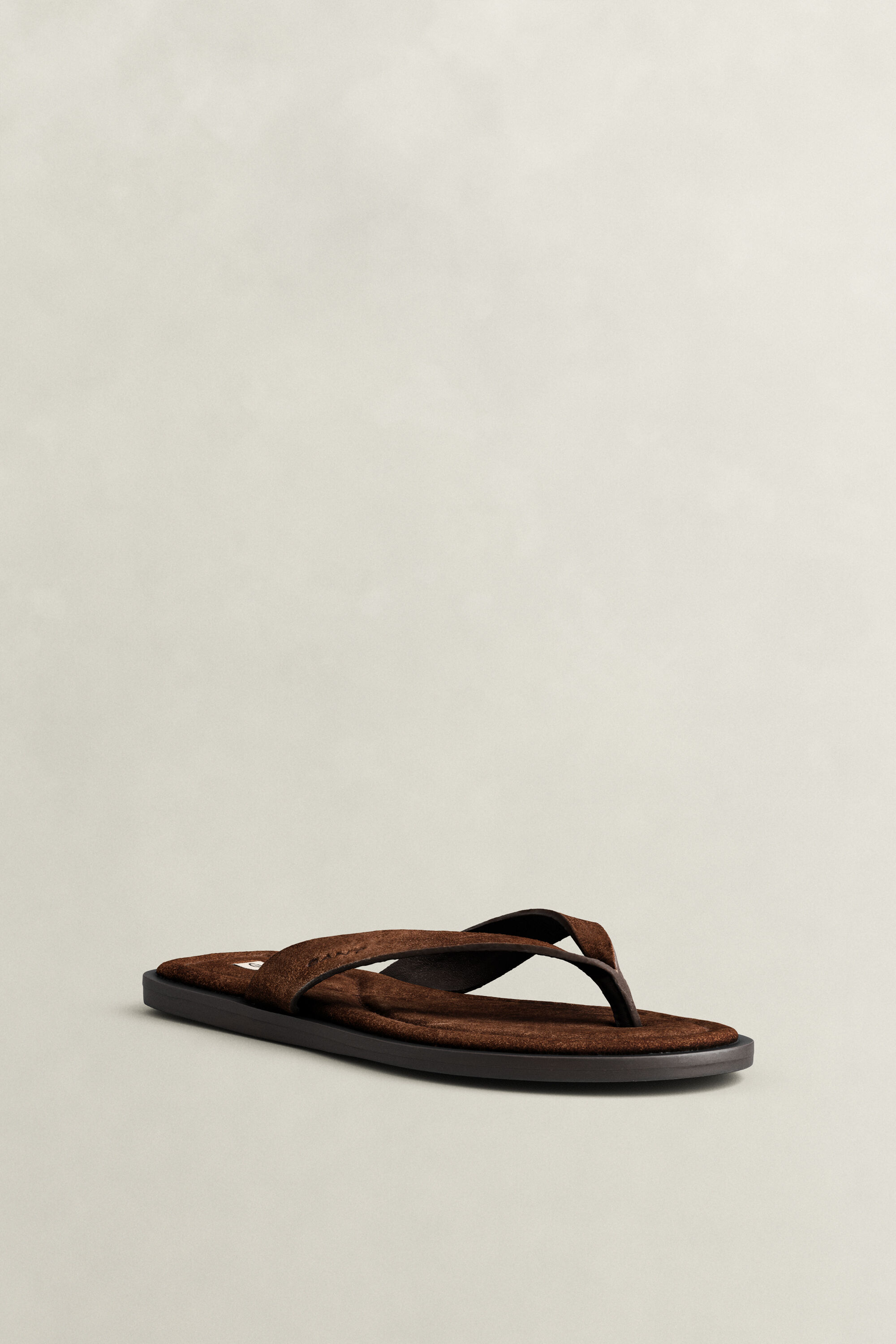 Sunlaz Suede Sandals — DARK BROWN