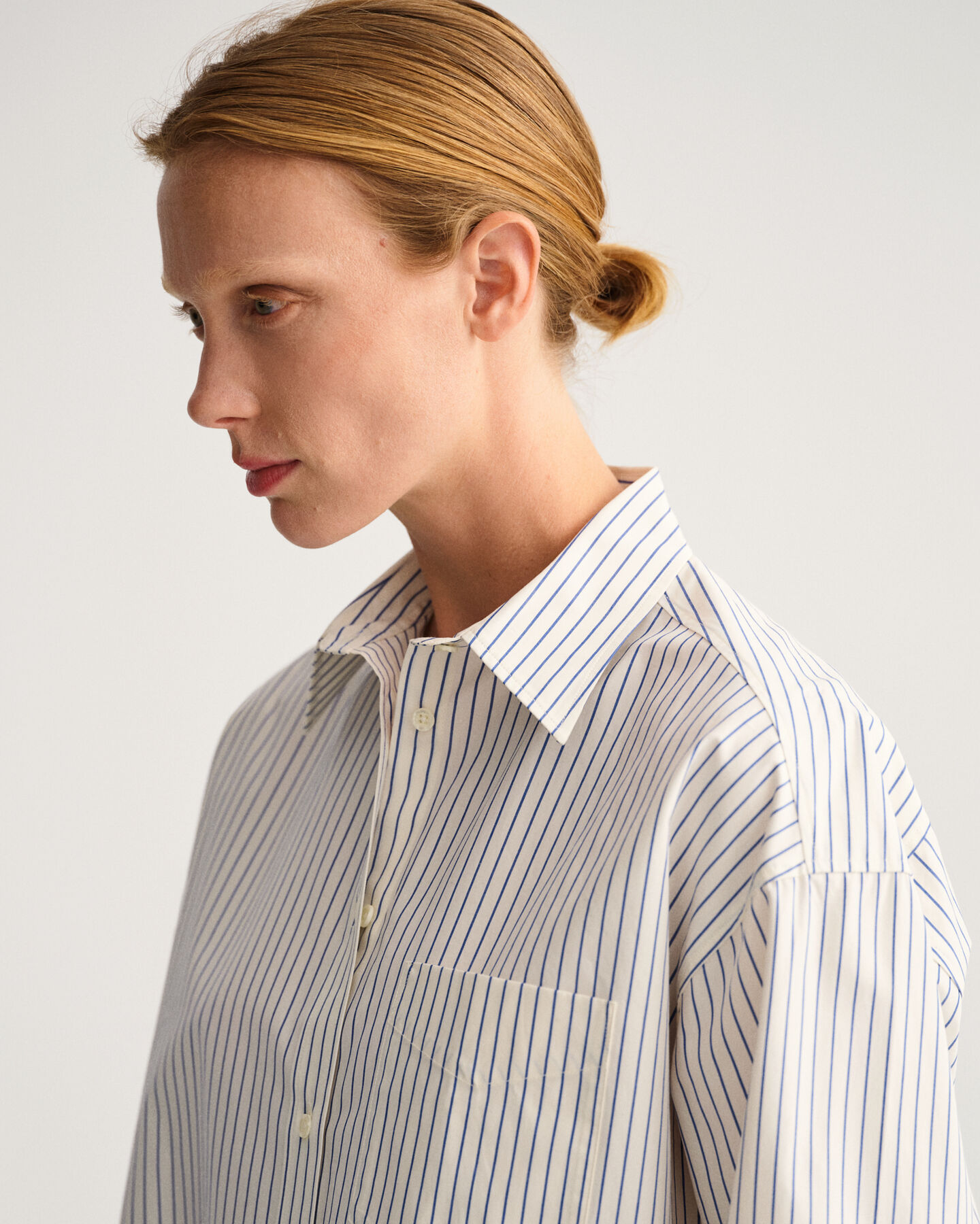 Oversized Pinstripe Shirt