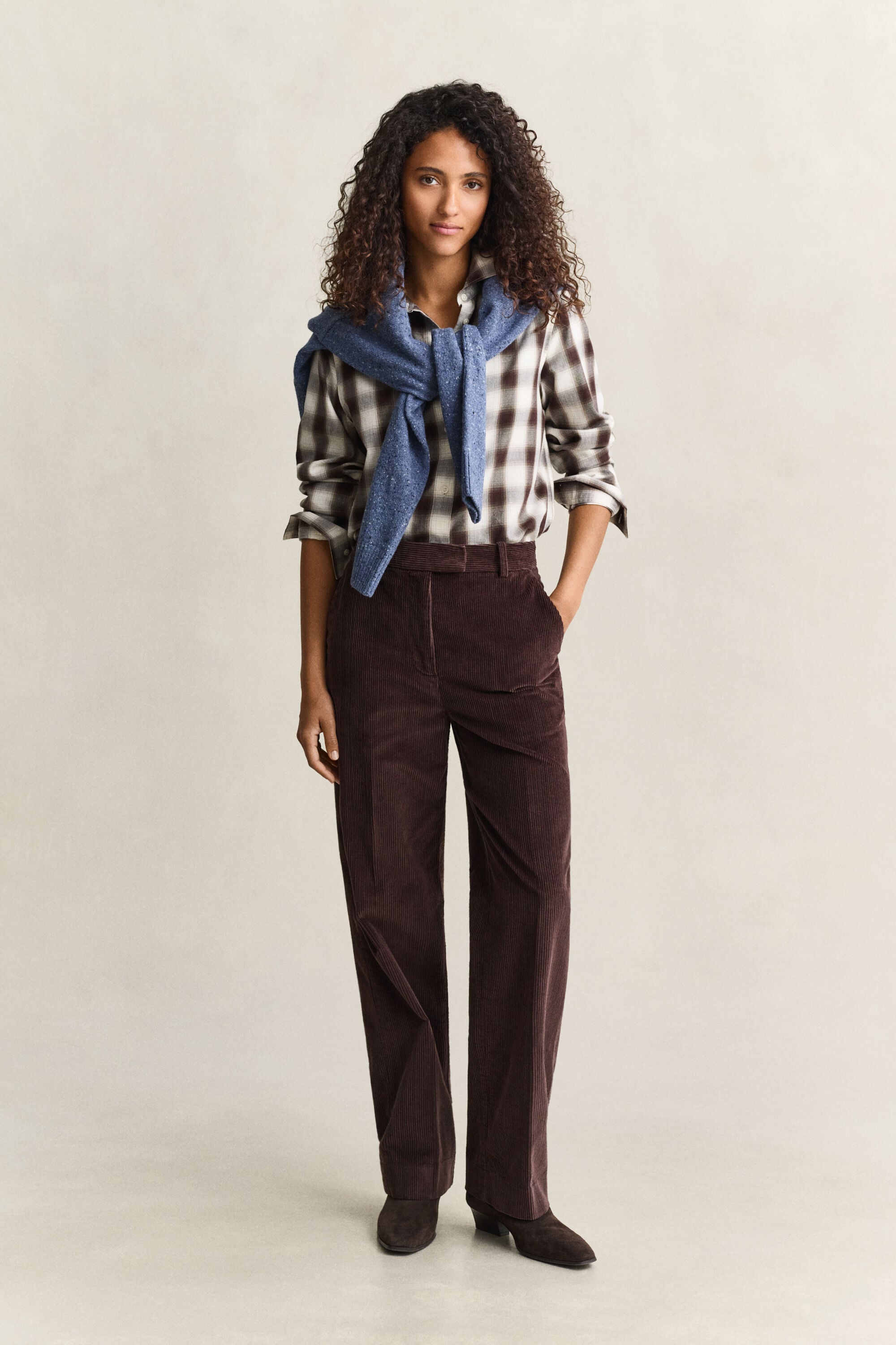 Tailored Corduroy Pants
