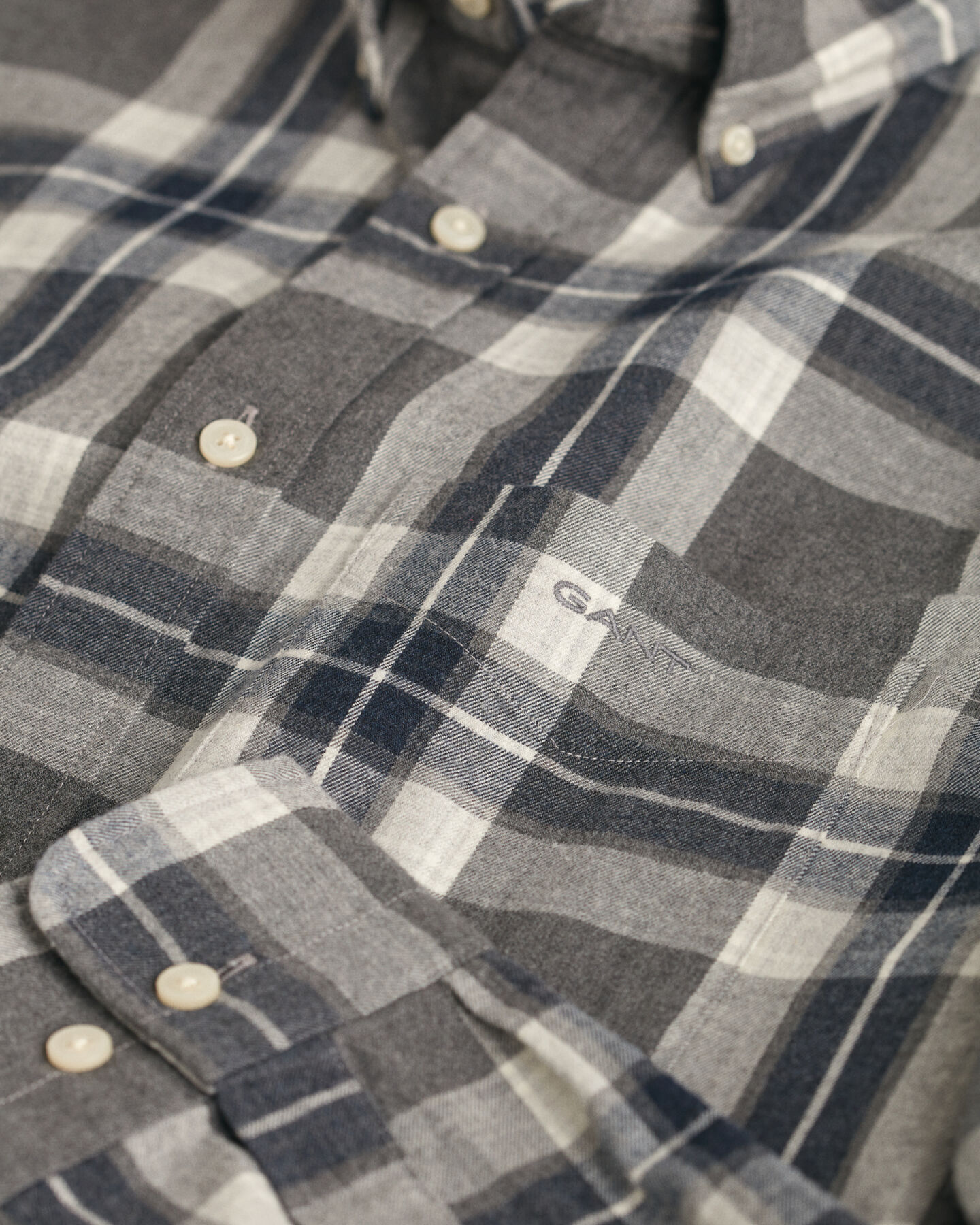 Regular Fit Tartan Melange Checked Shirt