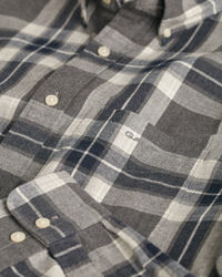 Regular Fit Tartan Melange Checked Shirt