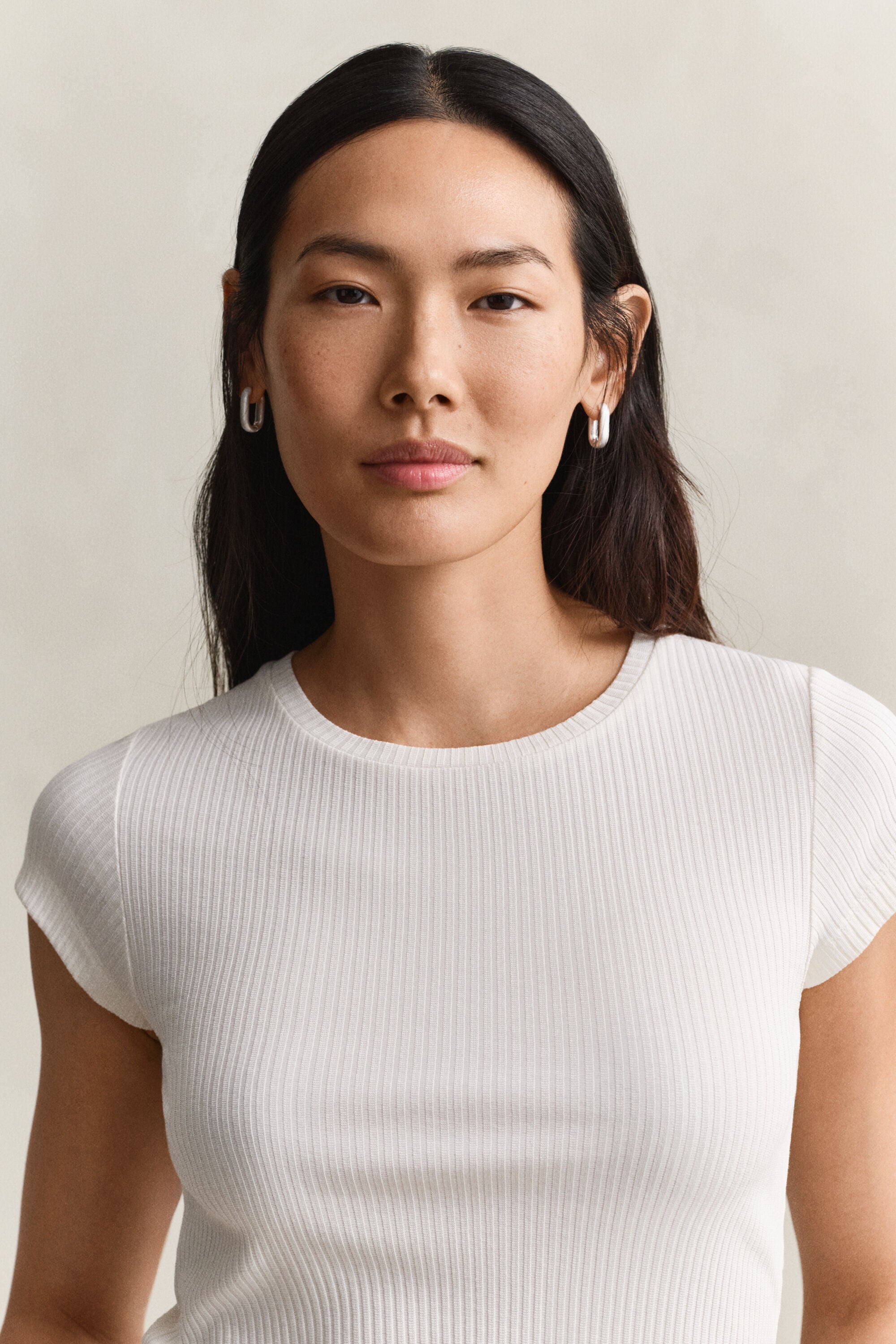 Slim Ribbed T-Shirt