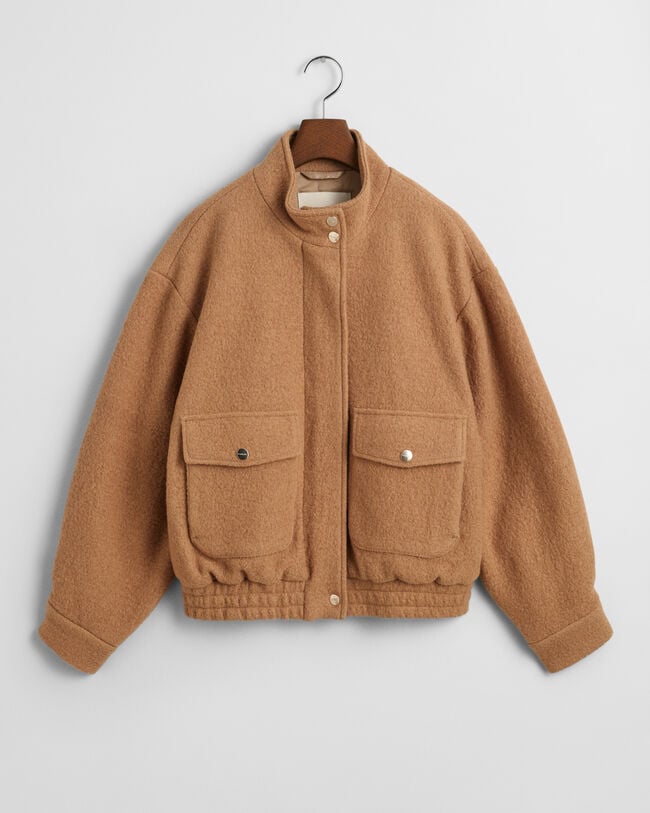 Wool Harrington Jacket