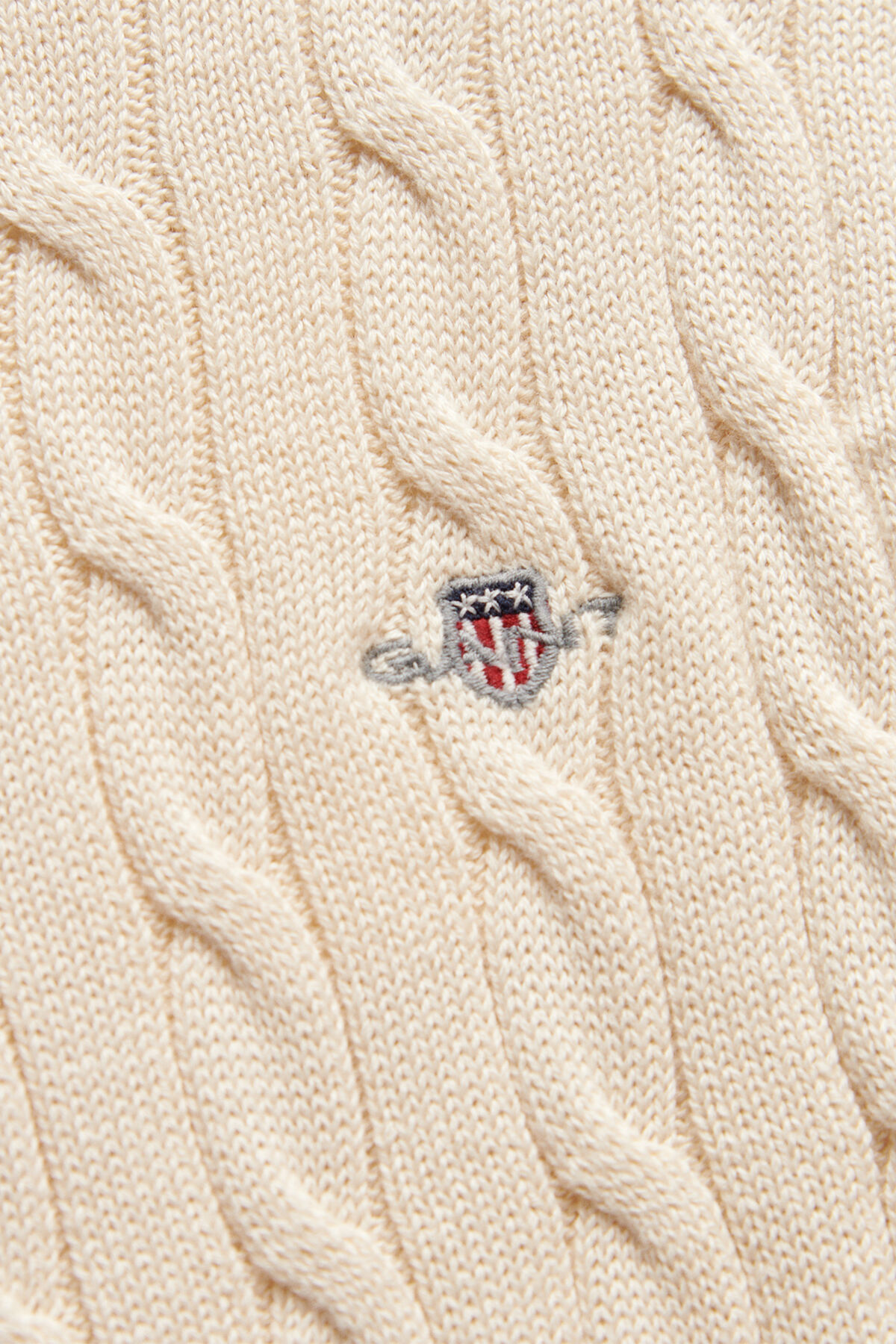 Teen Boys Shield Sweater — CREAMED WHITE