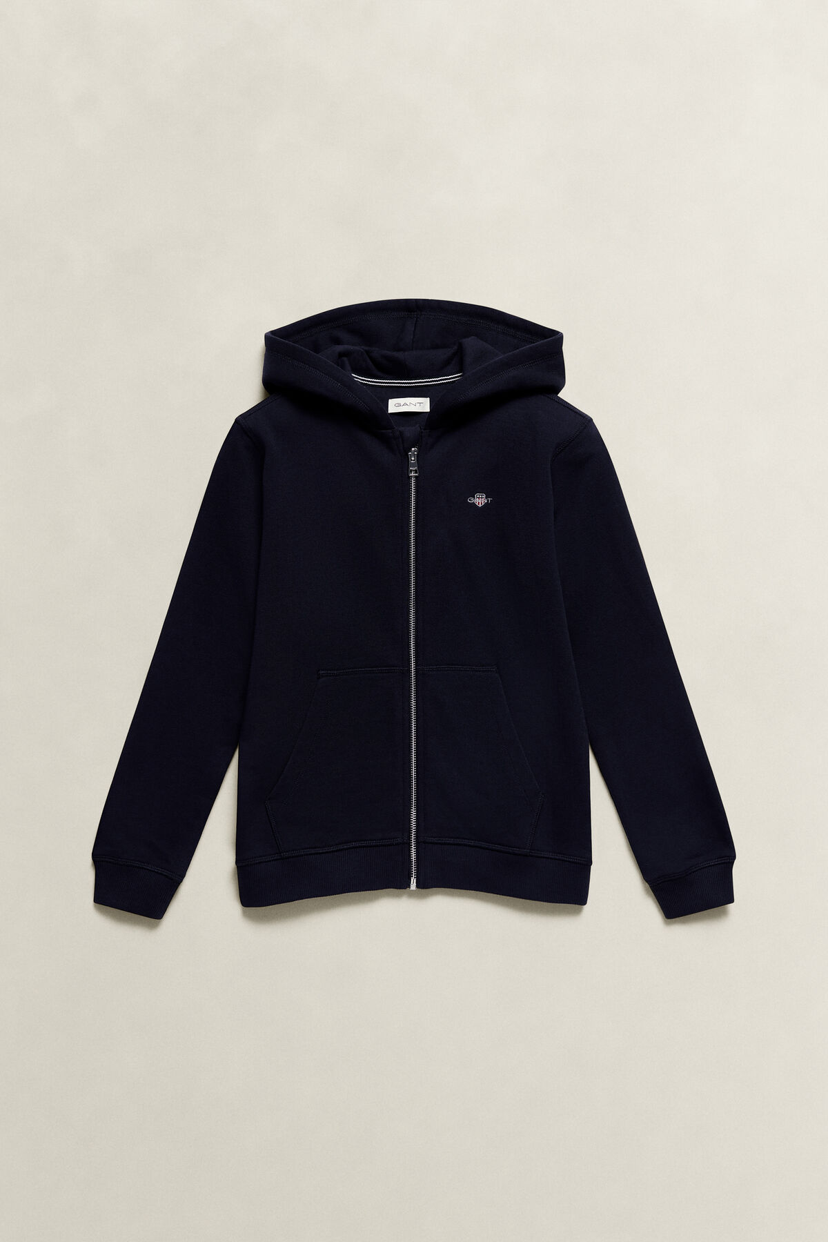 Teens Shield Zip Hoodie — EVENING BLUE