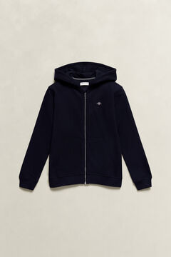 Teens Shield Zip Hoodie — EVENING BLUE 2
