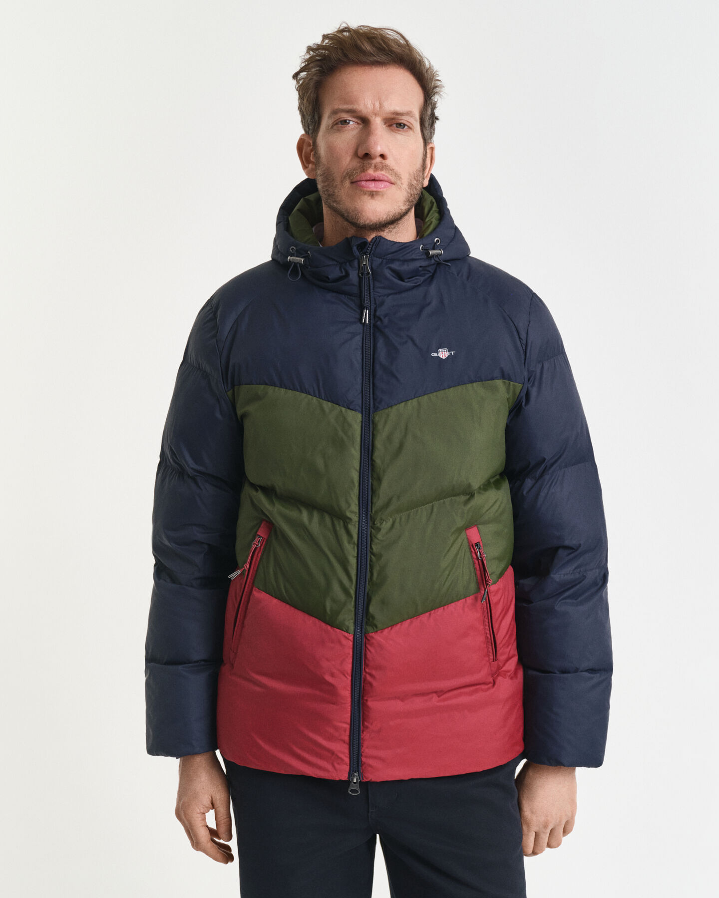 Color Blocked Active Cloud Jacket