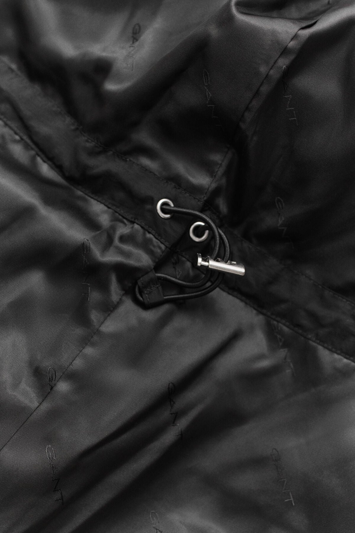 Long Down Coat — BLACK
