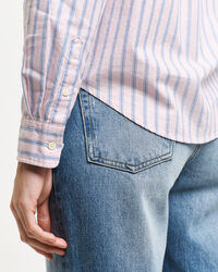 Regular Fit Striped Archive Oxford Shirt