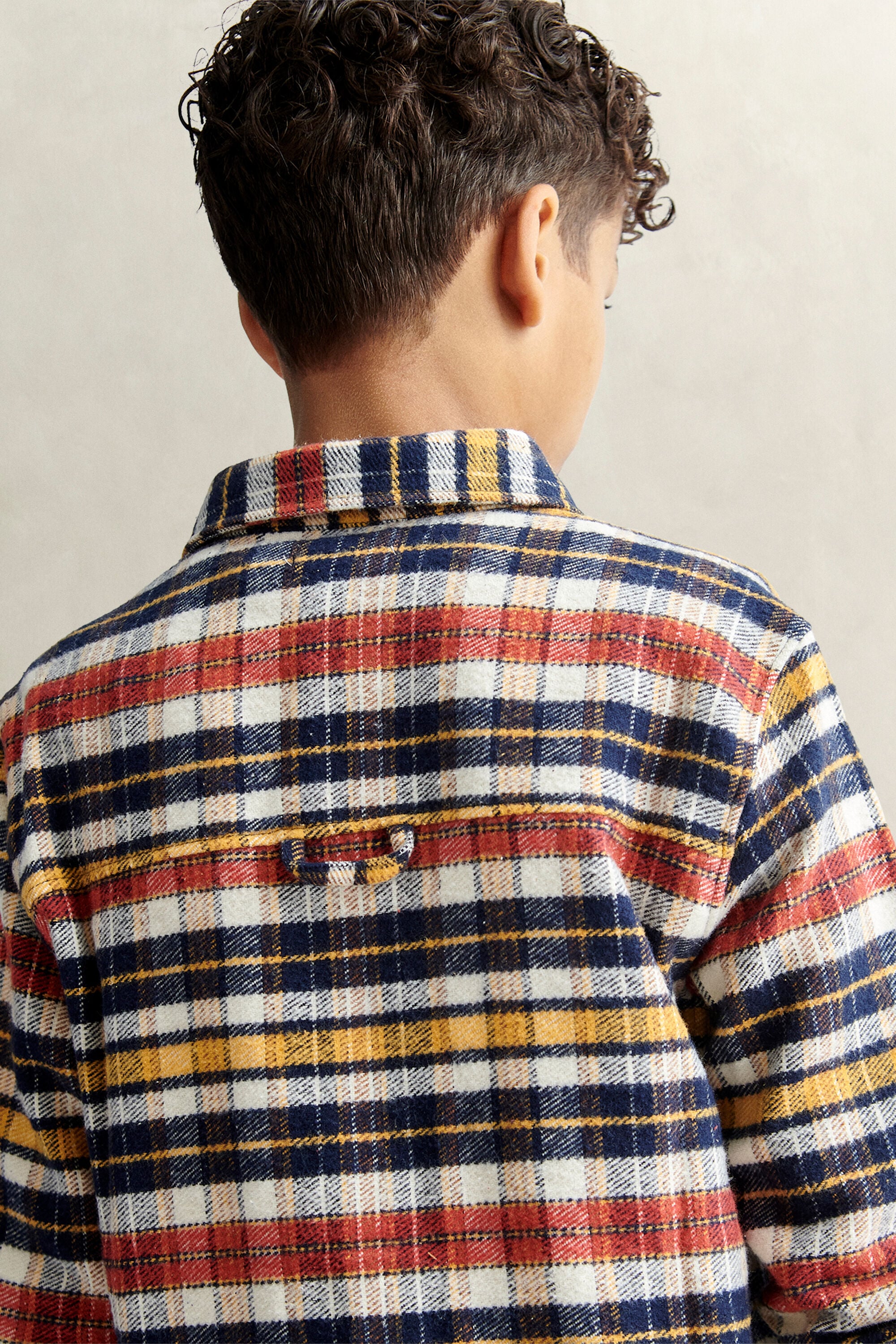 Teen Boys Checked Overshirt