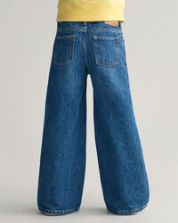 Girls Wide Leg Jeans