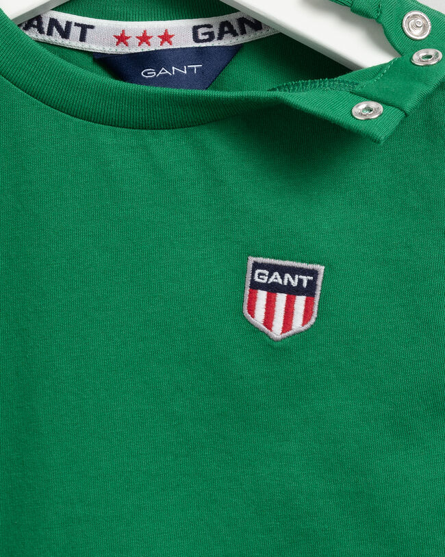 Baby Boy Retro Shield Long Sleeve T-Shirt