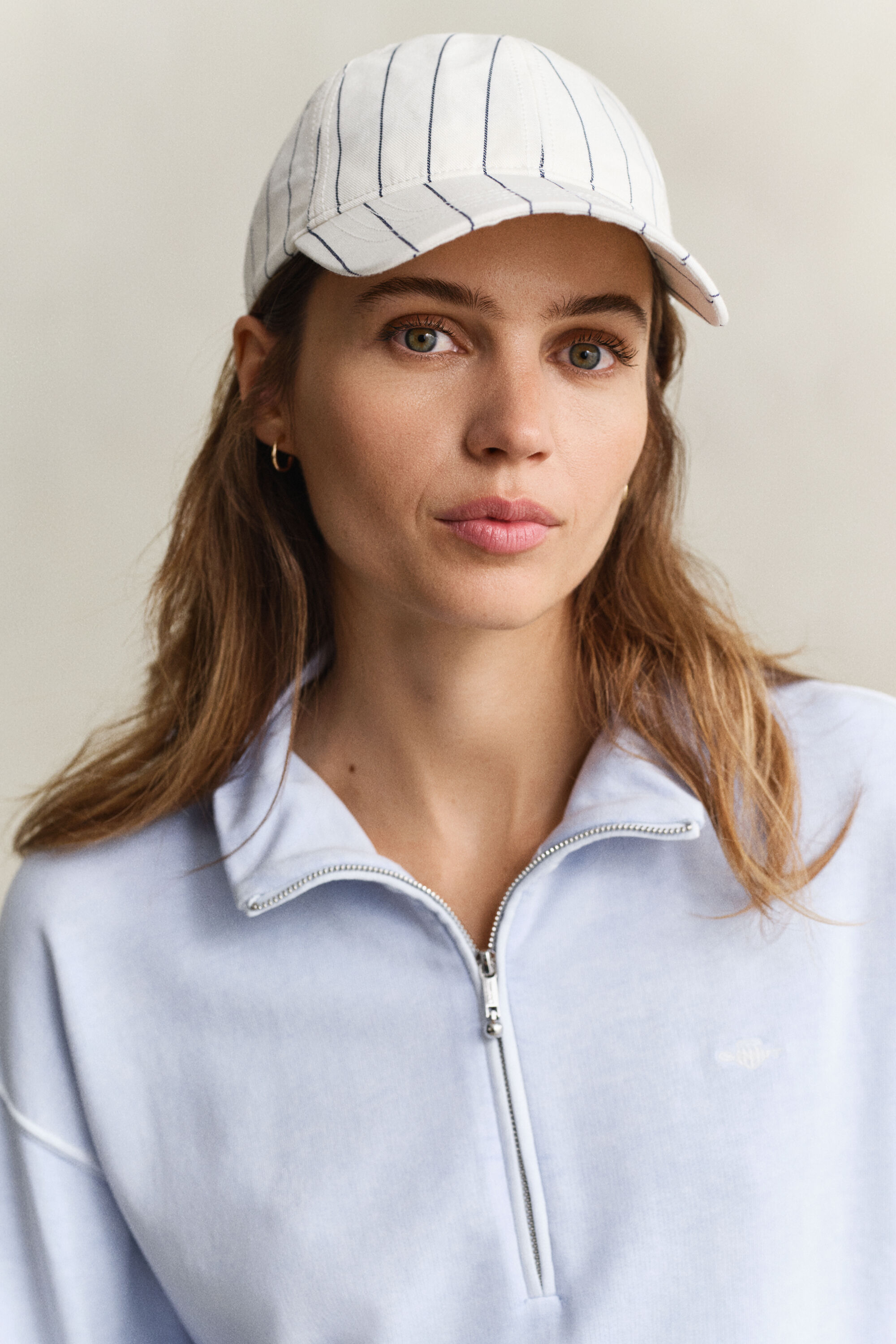 Washed Shield Half-Zip Sweatshirt