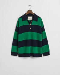 Striped Knitted Rugger