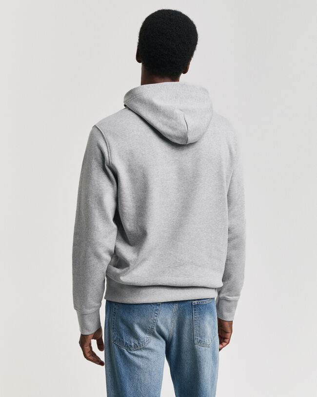 Seasonal Essential Embroidered Archive Shield Hoodie
