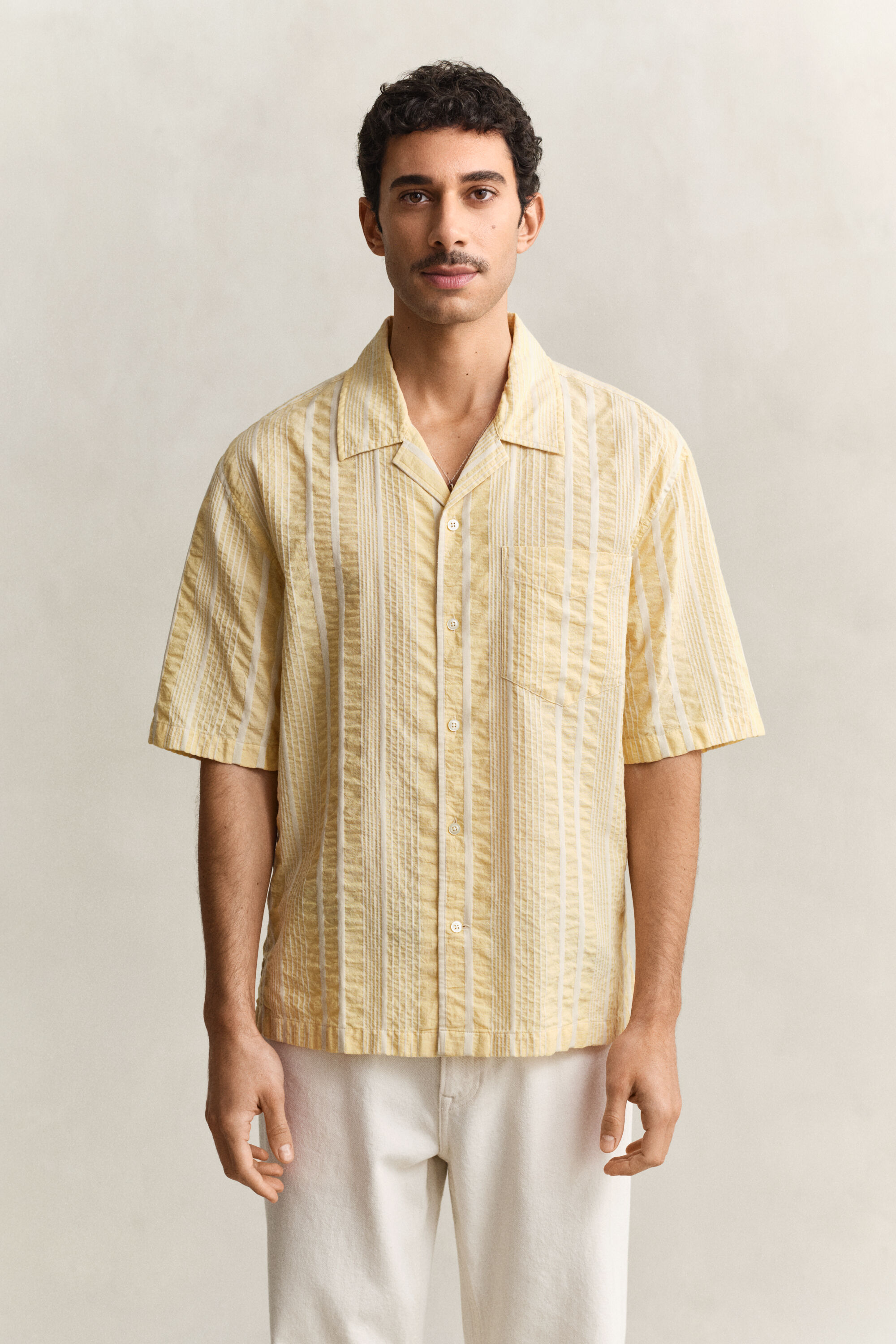 Seersucker Short Sleeve Shirt