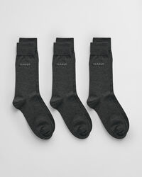 3-Pack Mercerized Cotton Socks