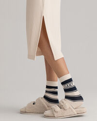 Detail Slit Jersey Dress