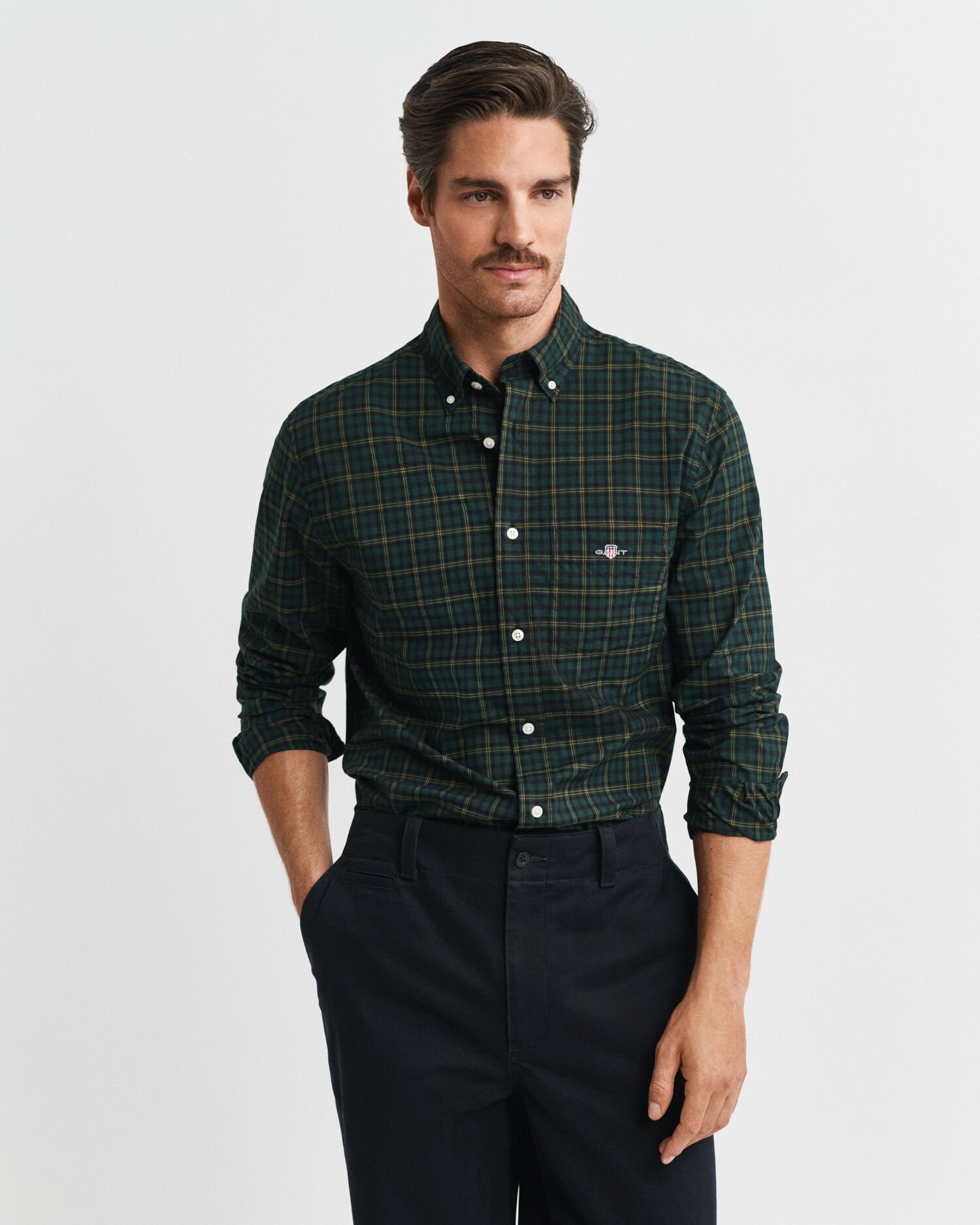 Regular Fit Classic Checked Poplin Shirt