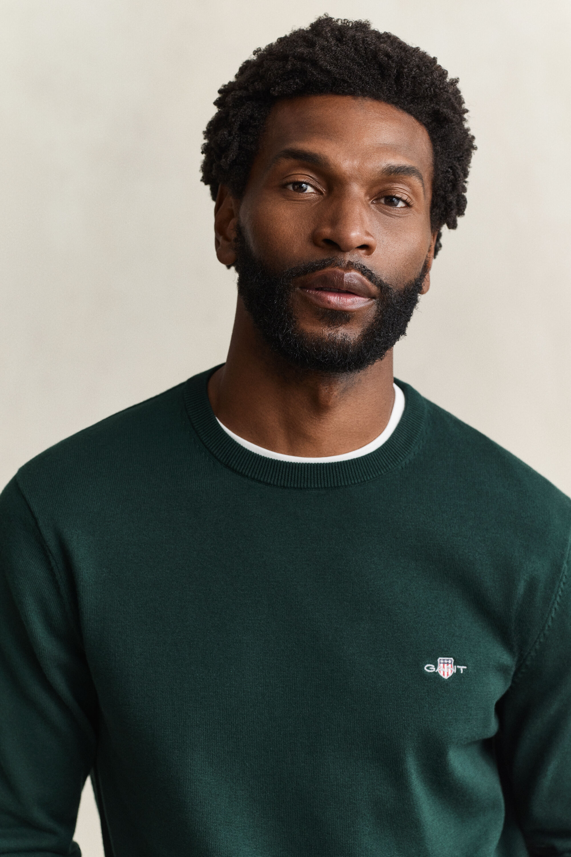 Cotton Crew Neck Sweater
