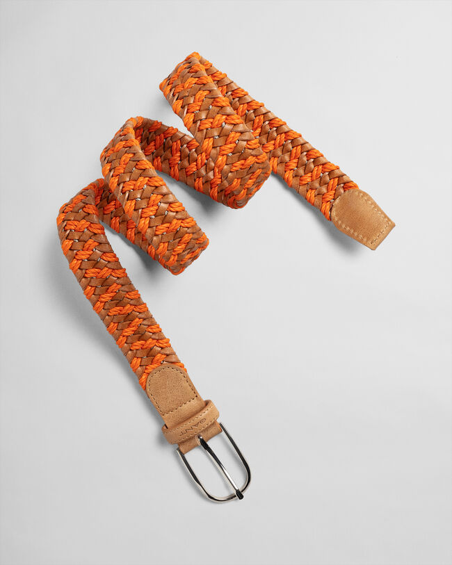 Rope Leather Braid Belt