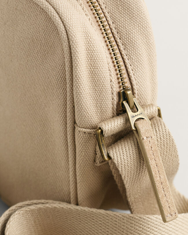Tonal Shield Crossbody Bag