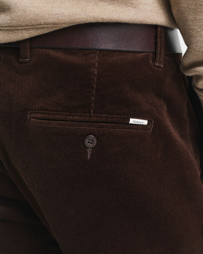 Slim Fit Corduroy Chinos