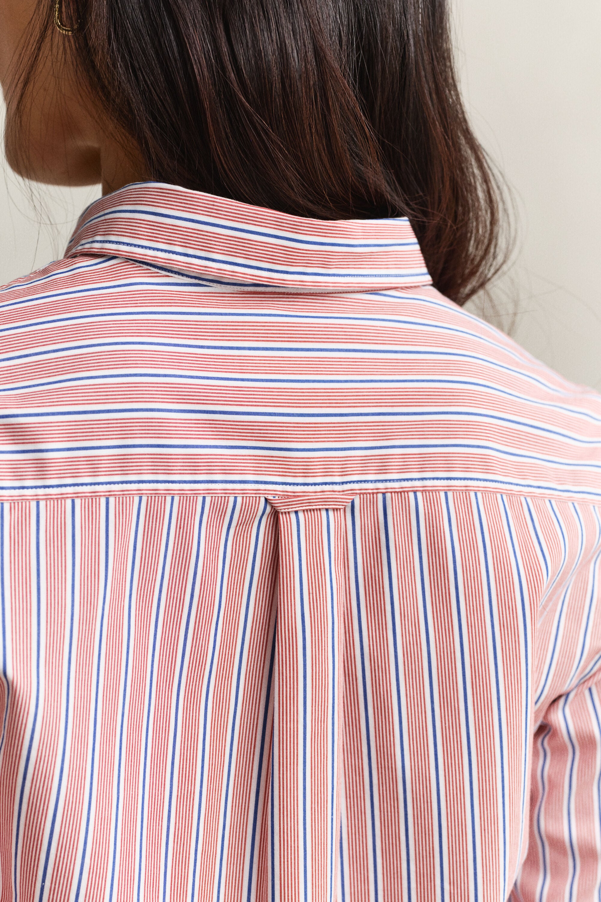 Regular Fit Striped Classic Poplin Shirt