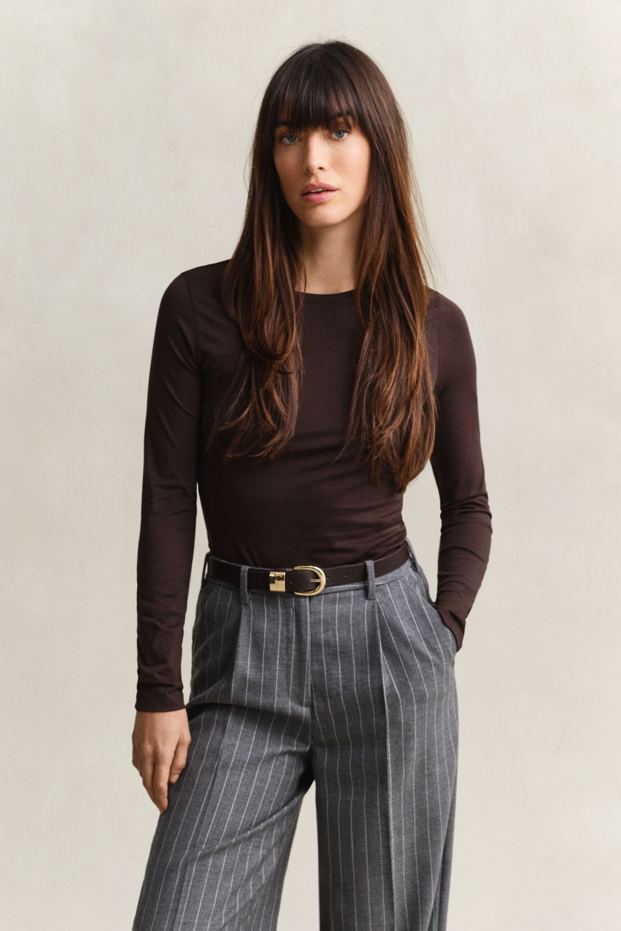Light Cotton Long Sleeve T-Shirt