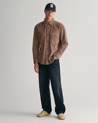 Relaxed Fit Corduroy Shirt