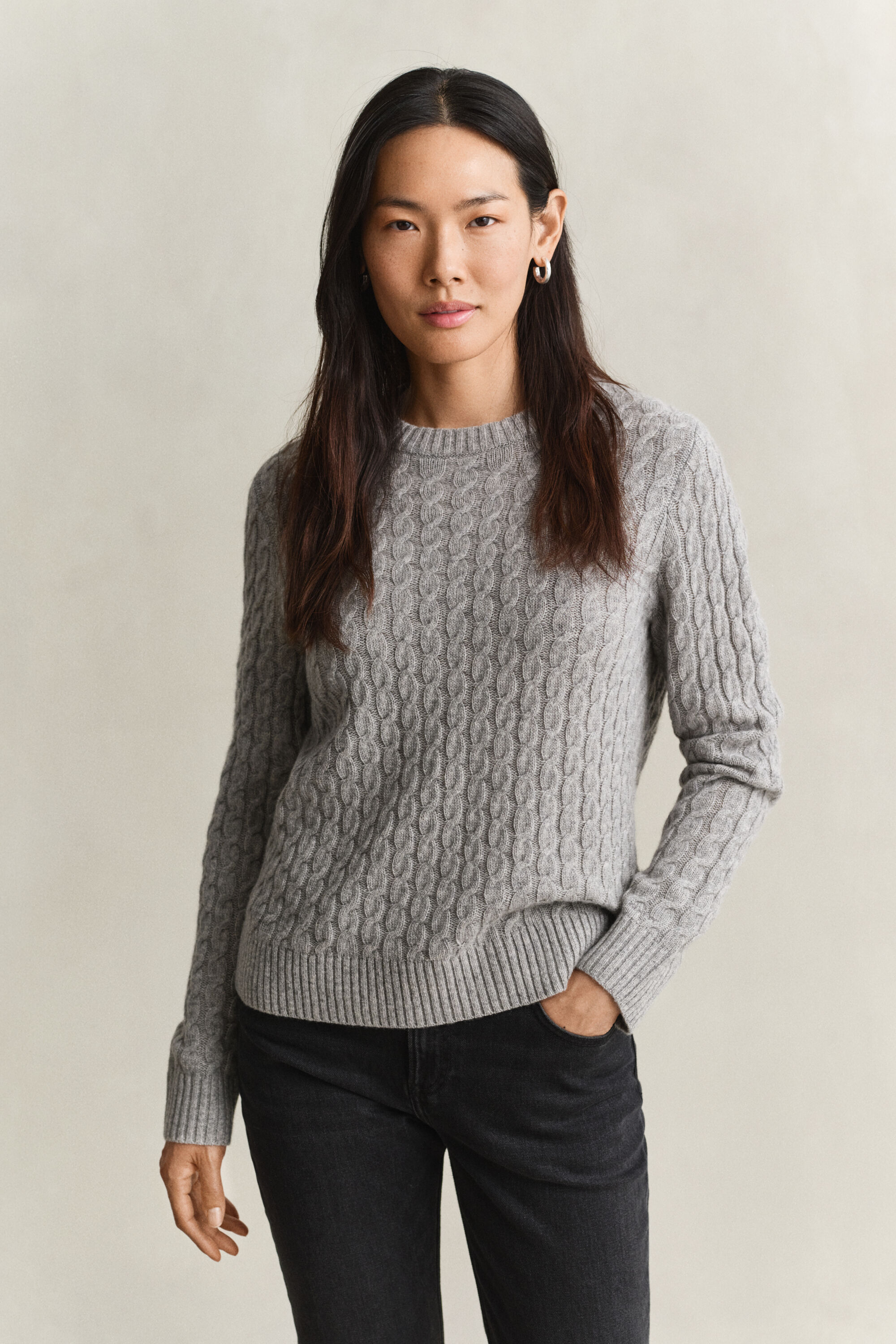 Cashmere Cable Knit Sweater