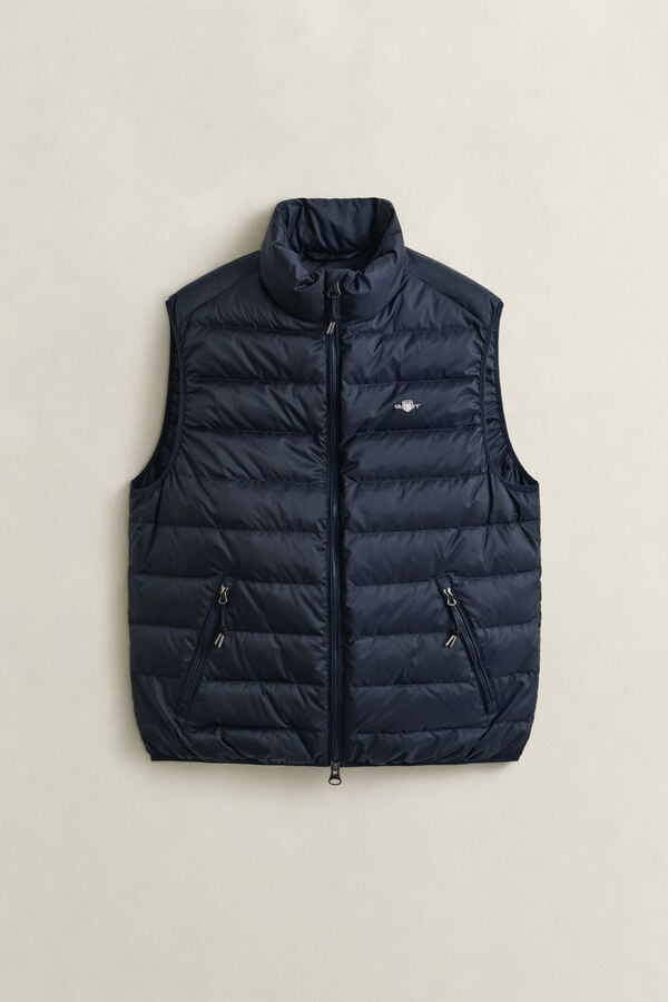 Light Down Vest — EVENING BLUE