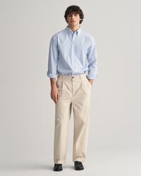Relaxed Fit Peached Cotton Chinos