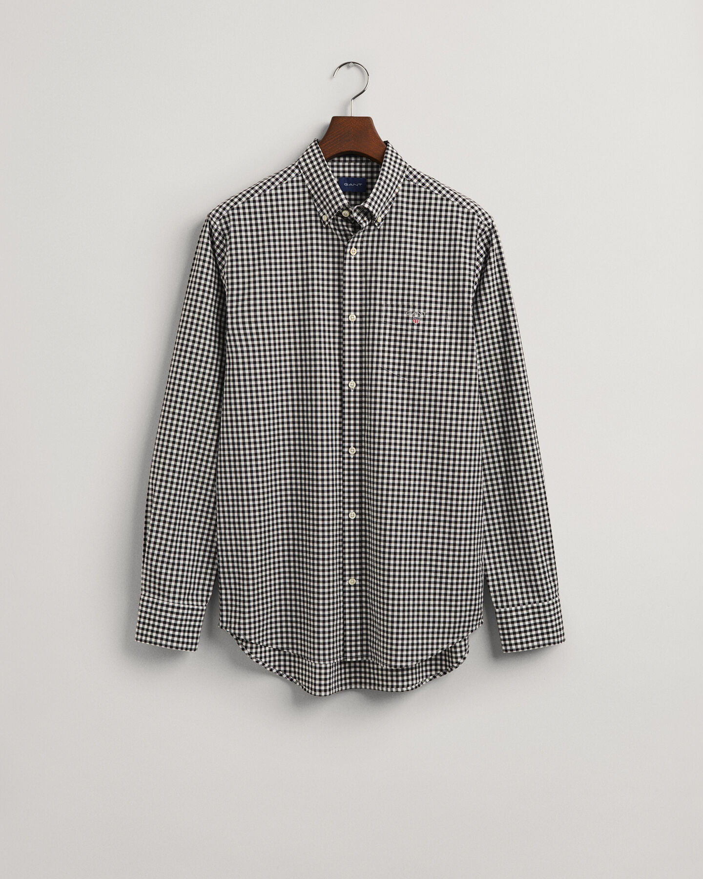 Regular Fit Gingham Broadcloth Shirt